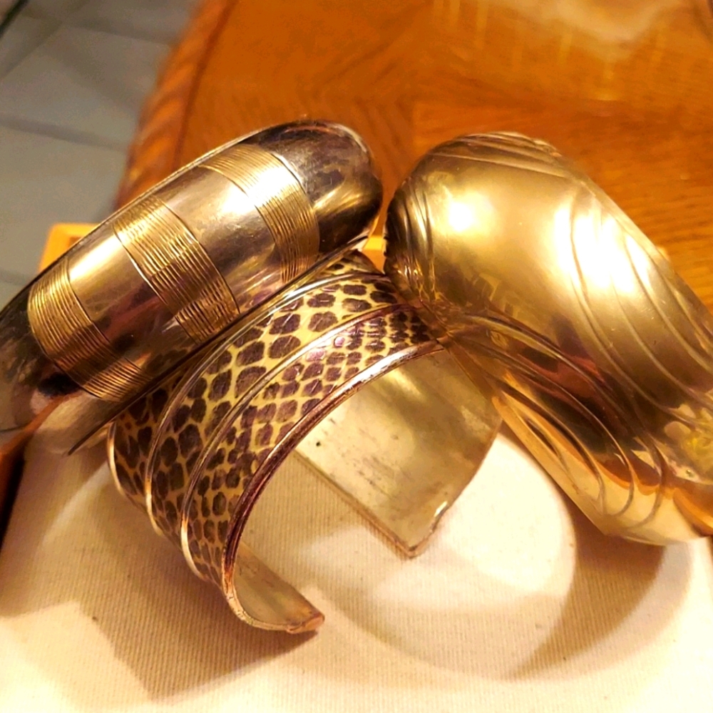 Bundle bold vintage bracelets